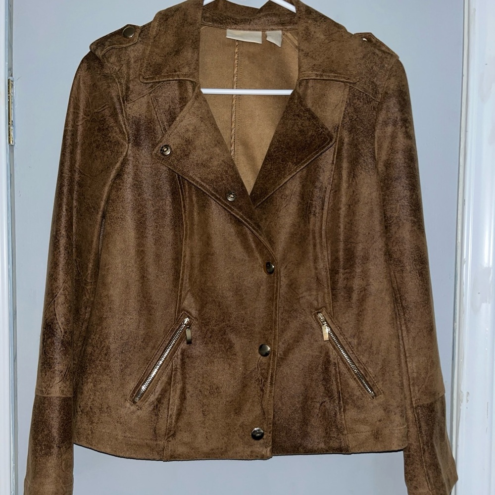 Chico Brown Suede Women's Jacket